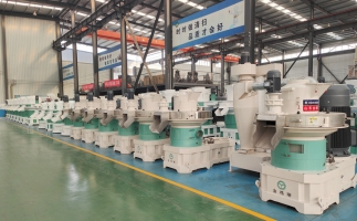 新購進的木屑顆粒機為什么壓制不成型散料多？